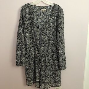 Adorable silk romper.